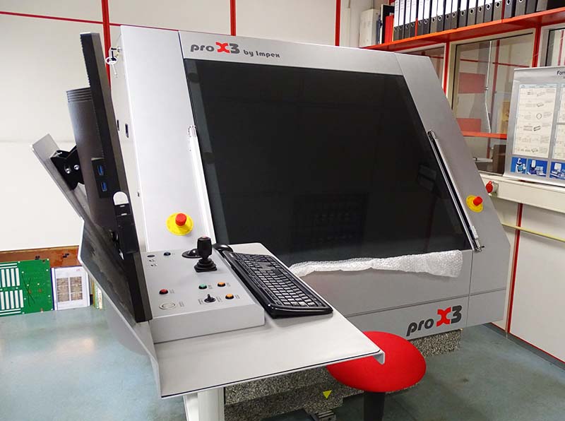 Impex measuring machine in the grinding laboratory